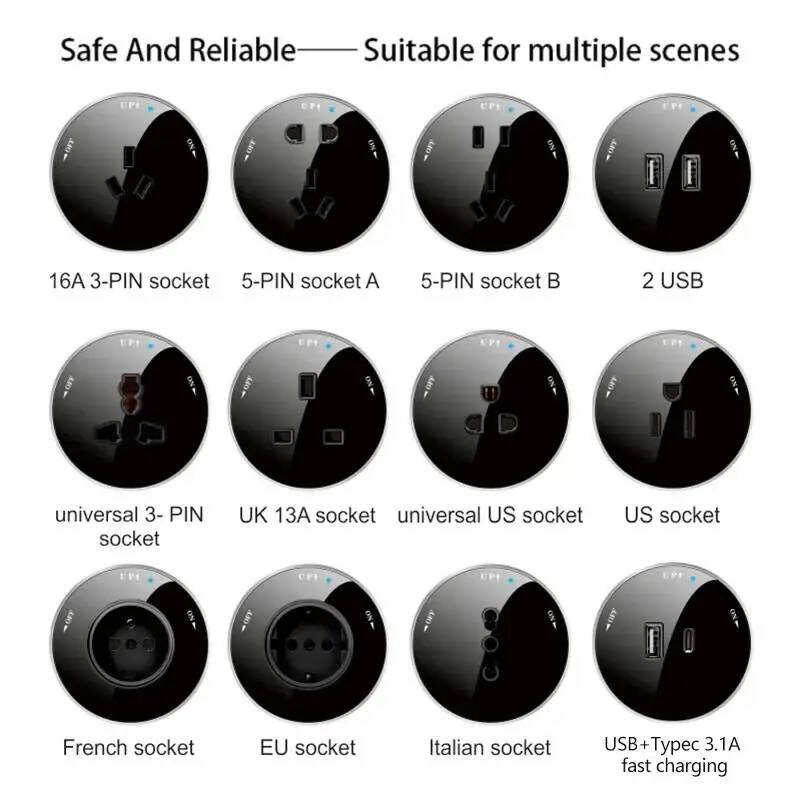Women Accessories In Uk - Herepow Power Track Socket Smart Home