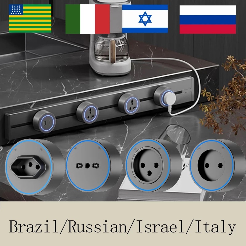 Women Accessories In Uk - 30CM/40CM/50CM Brazil/Russian/Israel/Italy Track Socket Wall Power