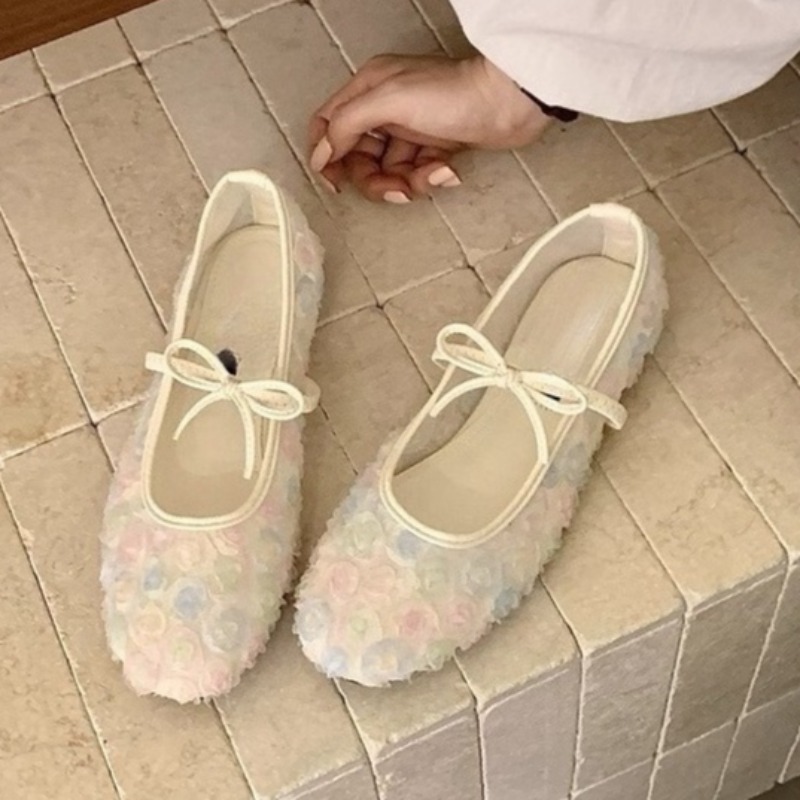 Women'S Shoes And Accessories - Gentle New Chinese Rose Mesh Mary