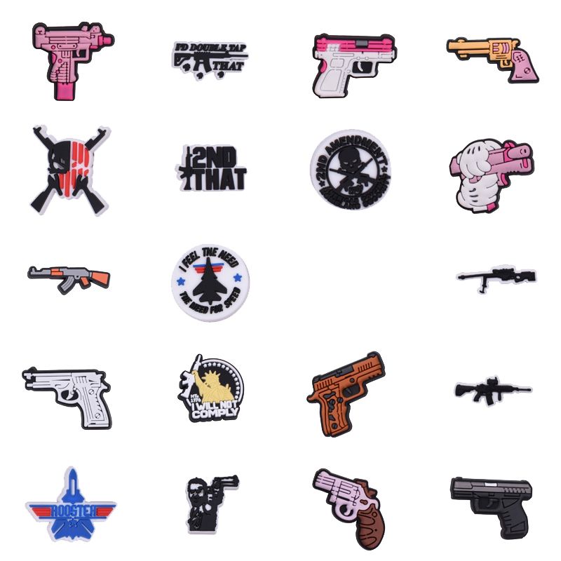 Gun Shoe Charms for Crocs Sand - đánh giá và giá Women'S Accessories Crocs