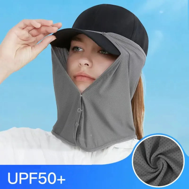 Quick Drying Fishing Cap Face  - đánh giá và giá Women'S Golf Accessories