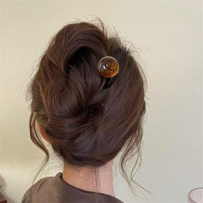 Fashion Colored Pearl U-Shaped - đánh giá và giá Pearl Hair Pin