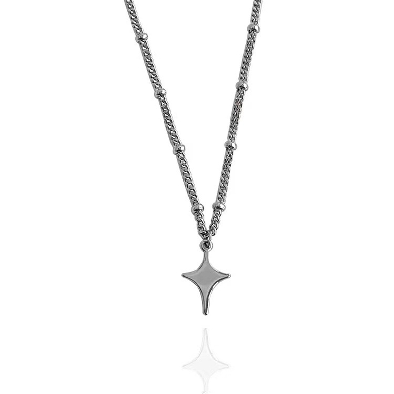Kpop Goth Silver Color Star Pe - đánh giá và giá Women'S Emo Accessories