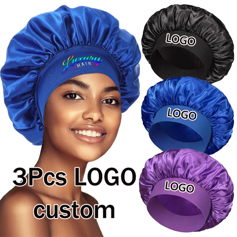 Comfy Satin Hair Bonnet 3 Pack - đánh giá và giá Women Accessories Logo