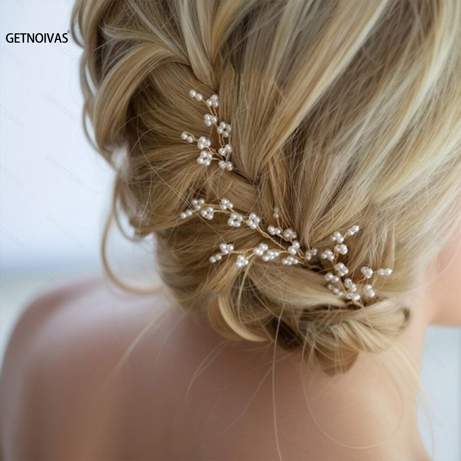 3PCS Wedding U Shape Hair Clip - đánh giá và giá Pearl Hair Pin