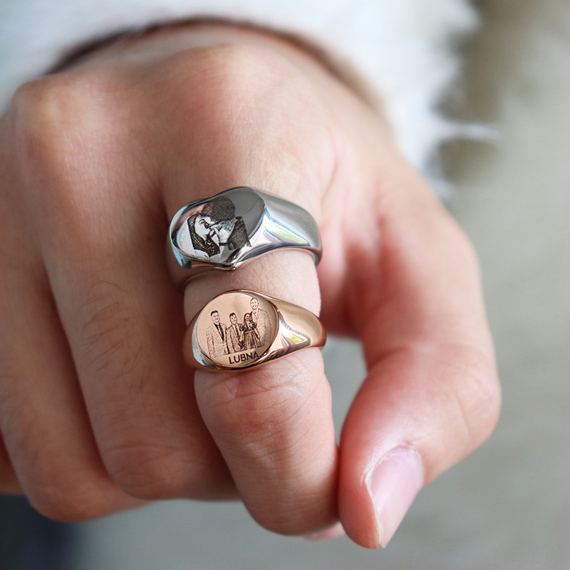Custom Engraved Picture Logo N - đánh giá và giá Women Accessories Logo