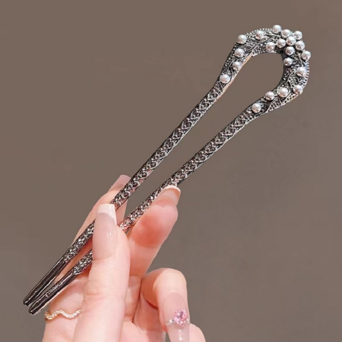 New Pearl U Shaped Hairpin For - đánh giá và giá Pearl Hair Pin