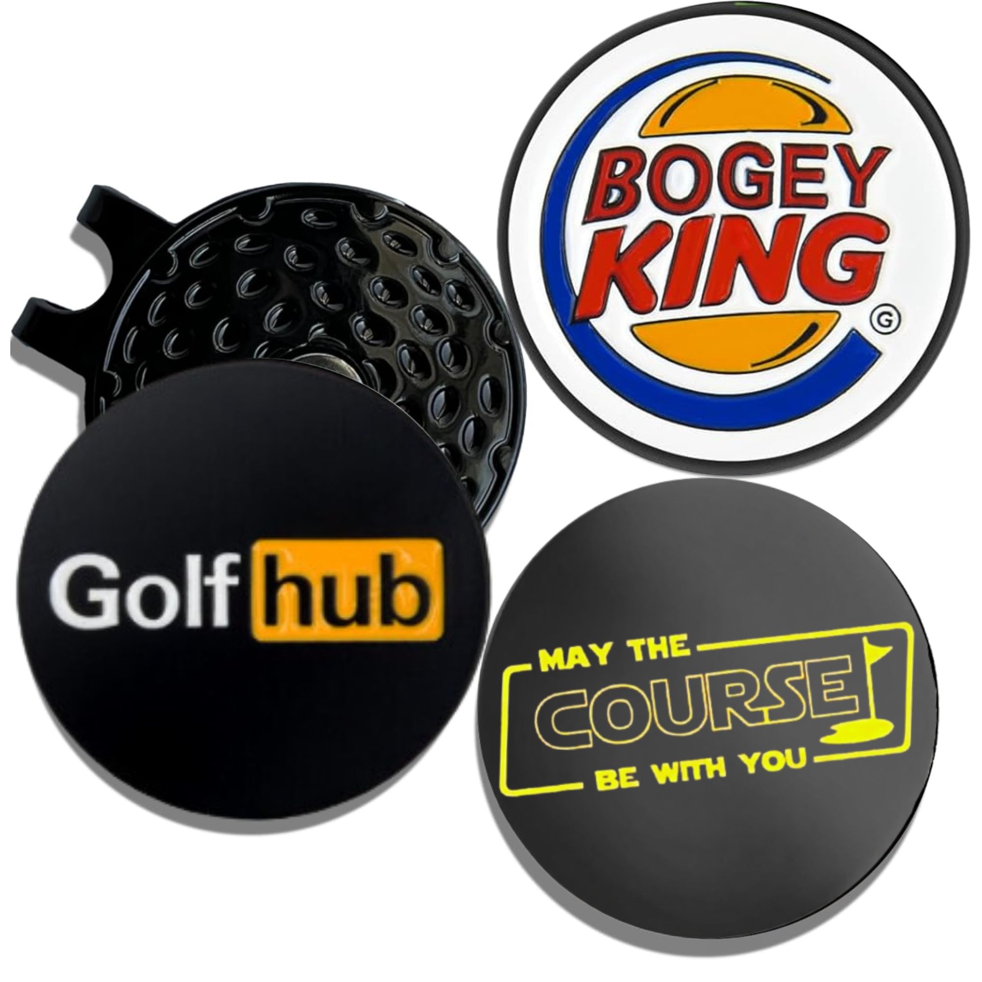 3 Pcs Funny Golf Ball Markers  - đánh giá và giá Women'S Golf Accessories