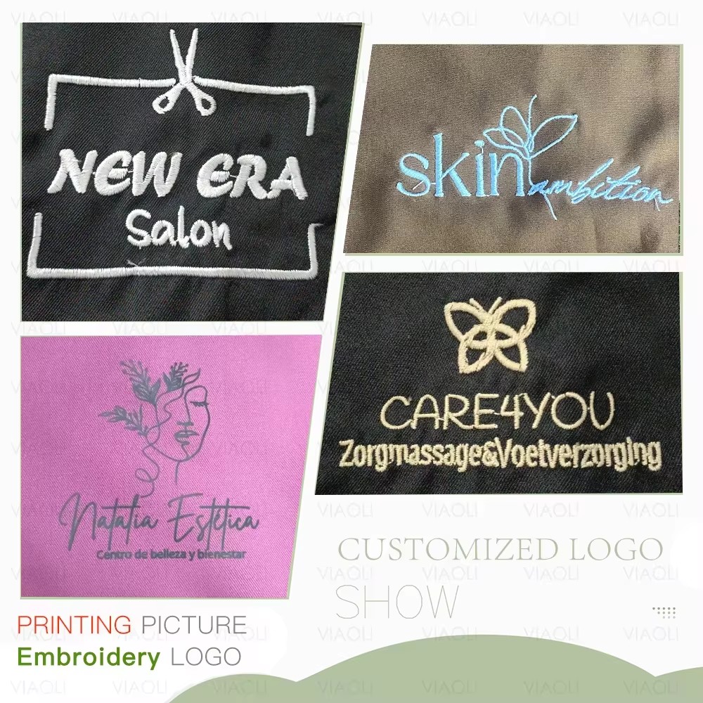 Women Slim Fit Scrubs Top Cust - đánh giá và giá Women Accessories Logo