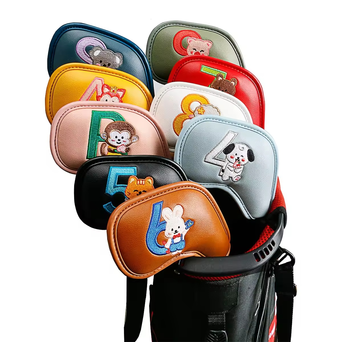 9Pcs Cute Cartoon Animal Golf  - đánh giá và giá Women'S Golf Accessories