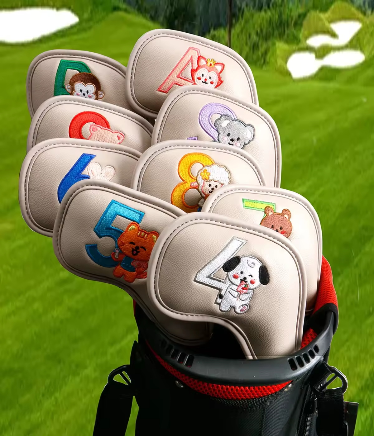 9Pcs Cute Cartoon Animal Golf  - đánh giá và giá Women'S Golf Accessories