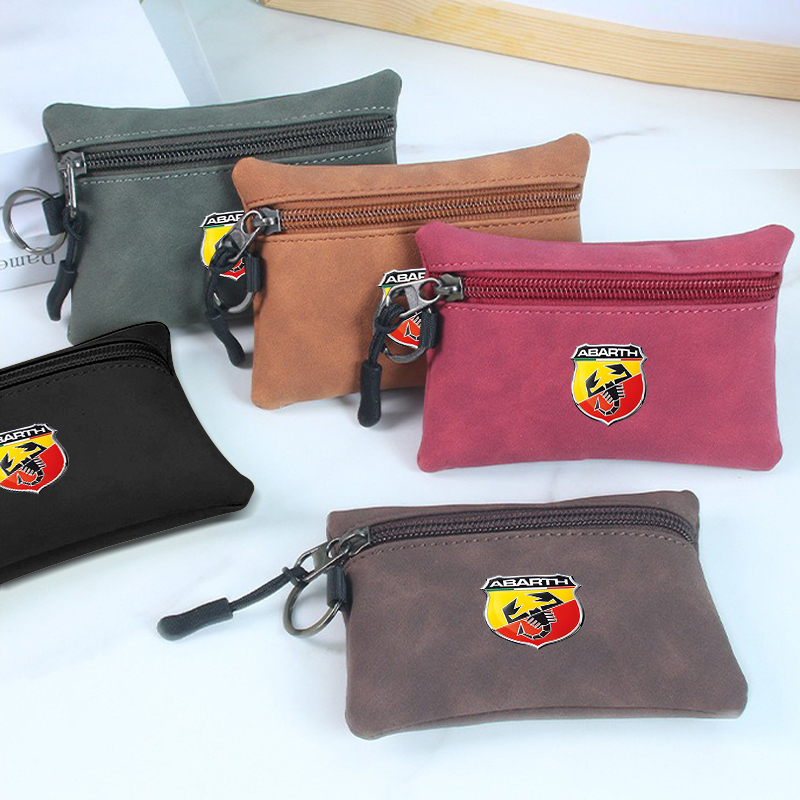 Car Logo Suede Wallet Zipper K - đánh giá và giá Women Accessories Logo