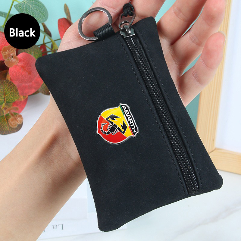 Car Logo Suede Wallet Zipper K - đánh giá và giá Women Accessories Logo