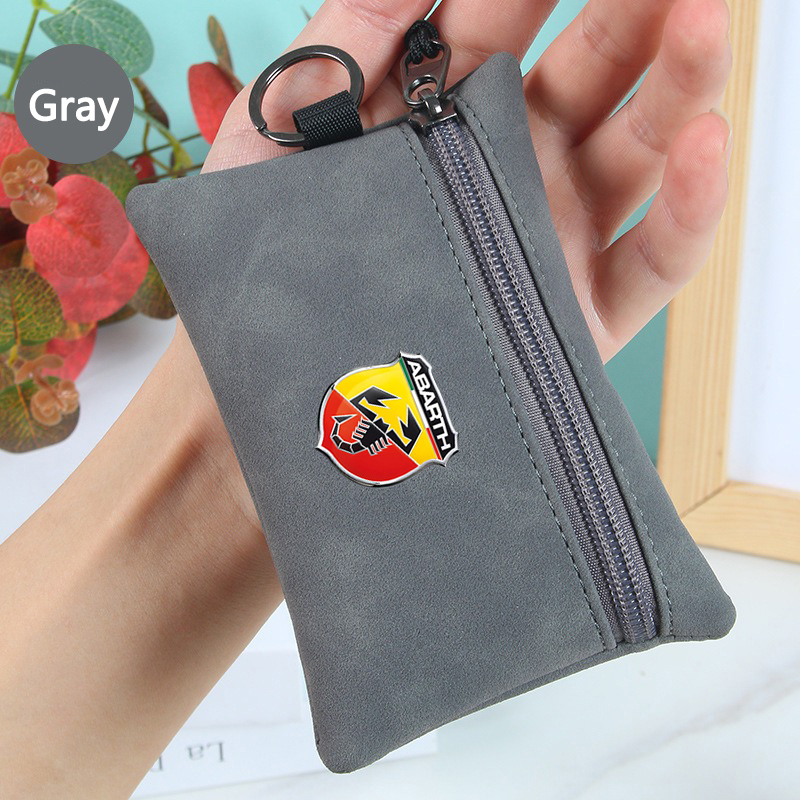 Car Logo Suede Wallet Zipper K - đánh giá và giá Women Accessories Logo